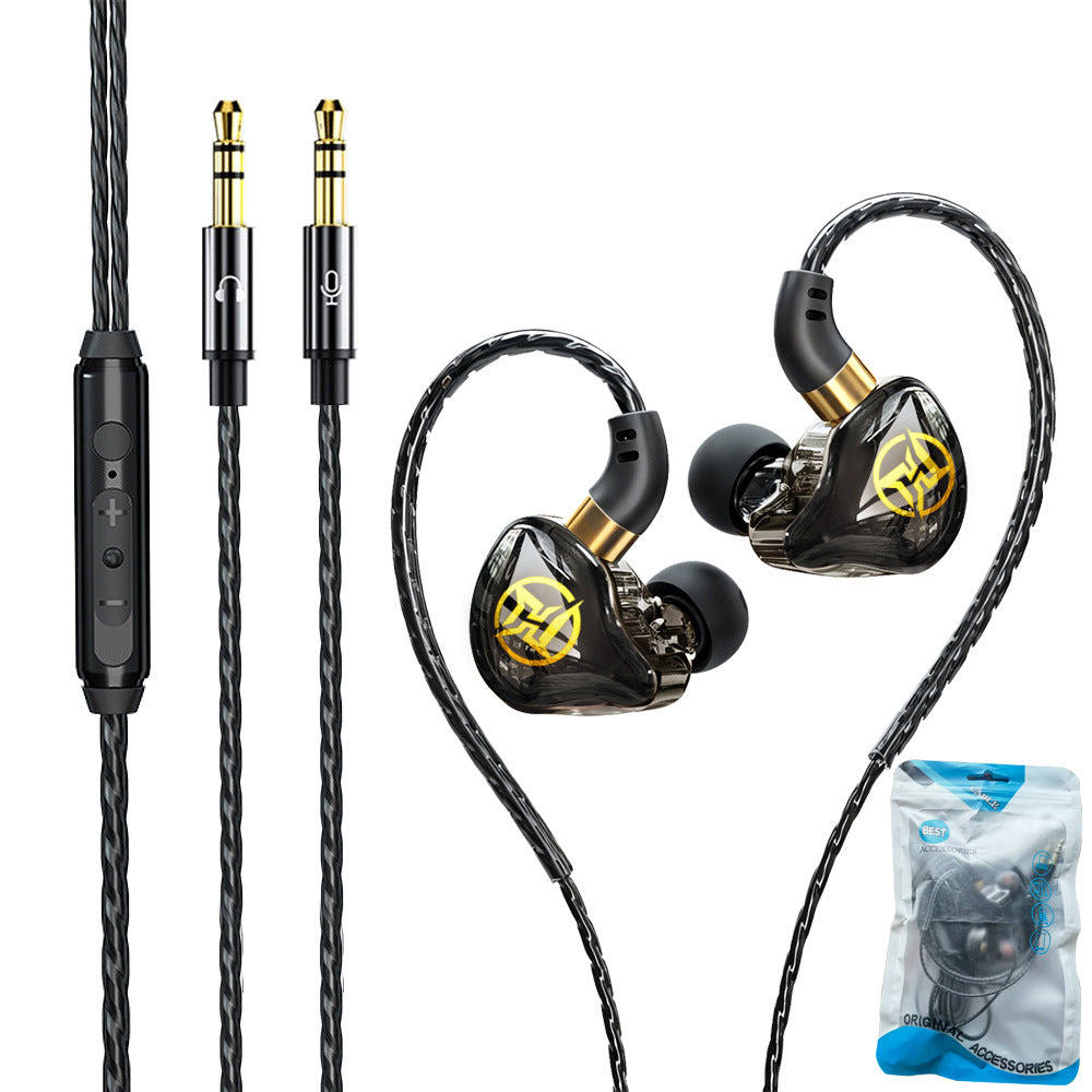 Effime Sports Wired In-Ear Headphones with Bass