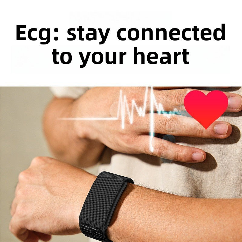 Health Monitoring Smart Watch with Blood Pressure Oxygen Tracking